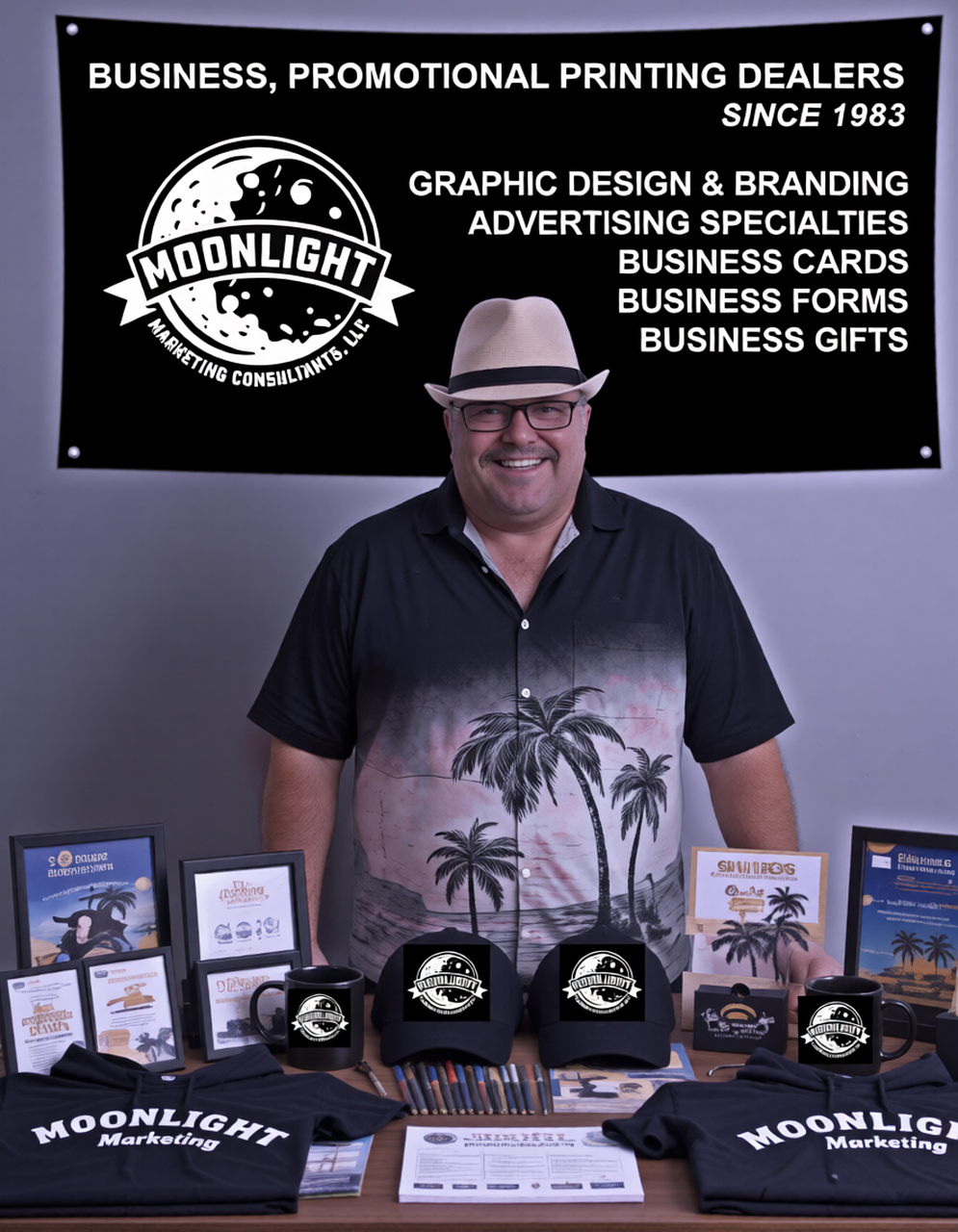 Moonlight Marketing printed and promotional products